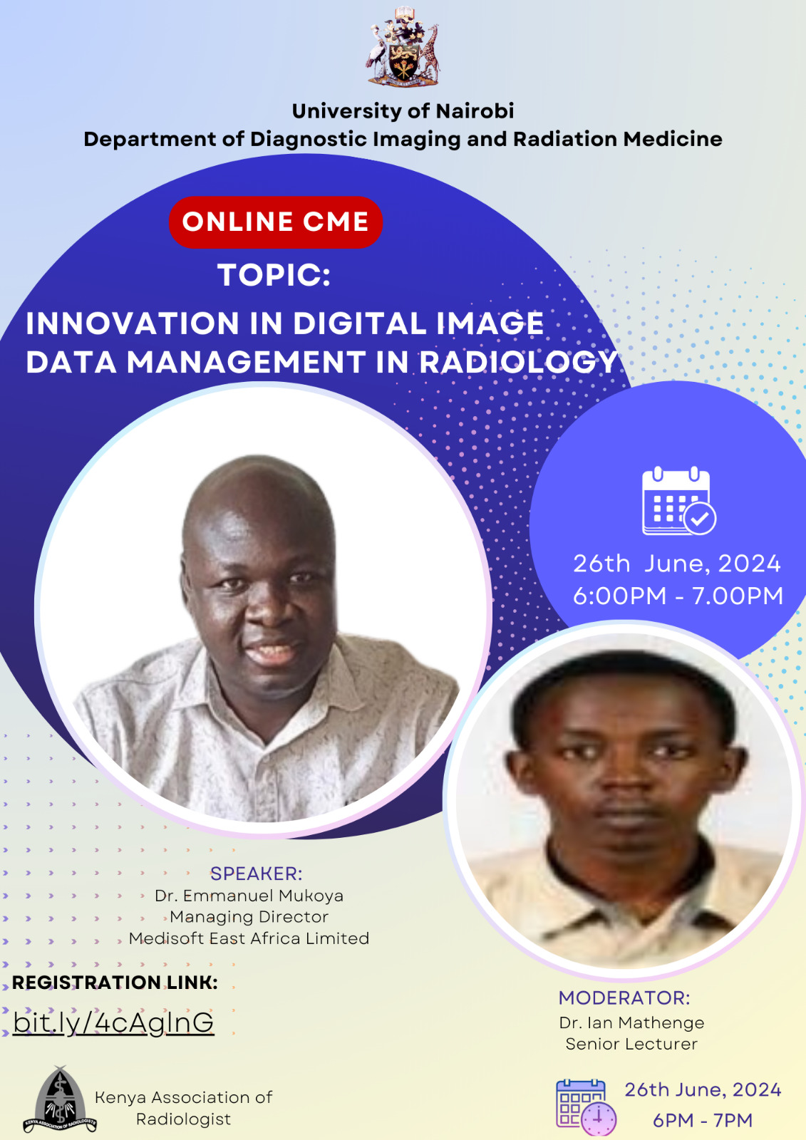 DIRM CME ON DIGITAL IMAGE DATA MANAGEMENT IN COLLABORATION WITH MEDISOFT EAST AFRICA LIMITED.