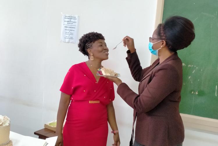 Farewell for our retiring secretary Mrs. Josephine Mutange done on 13/05/2021