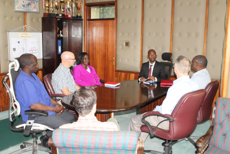 RAD-AID Team and Chairman pay a courtesy call on the Dean to discuss further enhancement of the collaboration.
